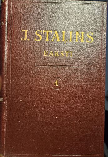 J.Staļina RAKSTI, 4.sējums, novembris 1917-1920