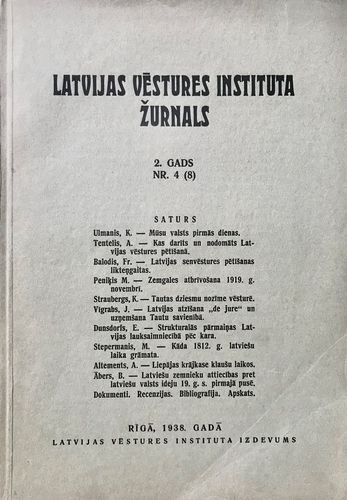 Latvijas vēstures institūta žurnāls