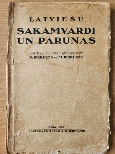 Angļu un latviešu sakāmvārdi un parunas
