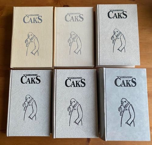 Aleksandrs Čaks Kopoti raksti 1-6