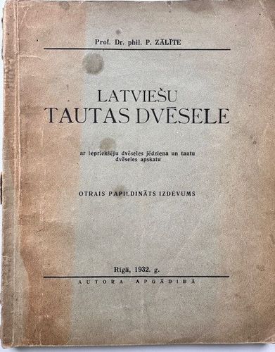 Latviešu tautas dvēsele