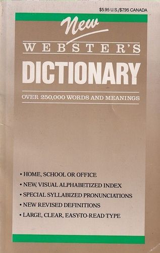 New Webster's dictionary