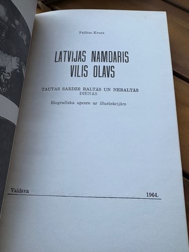 Latvijas namdaris Vilis Olavs