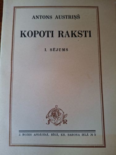 Kopotie raksti astoņos sējumos