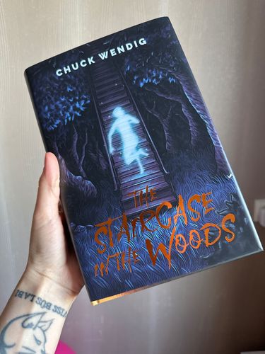 The staircase in the woods