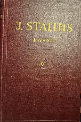 J.Staļina RAKSTI, 6.sējums, novembris 1924