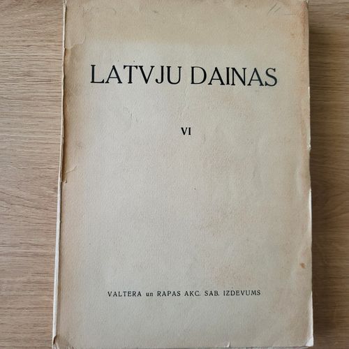 Latvju dainas