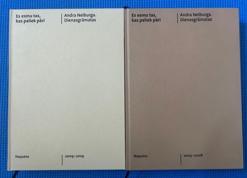 Es esmu tas, kas paliek pāri. Dienasgrāmatas. 2003-2019