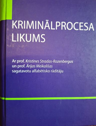 Kriminālprocesa likums