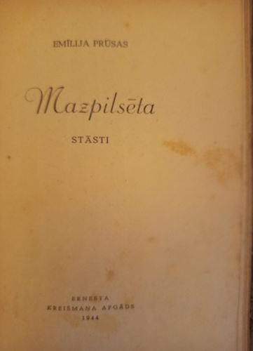Mazpilsēta 