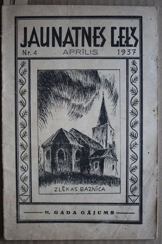 Jaunatnes Ceļš. 1937 g. Nr.4