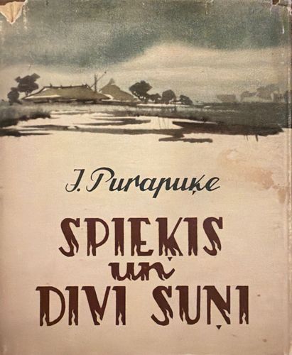 Spieķis un divi suņi