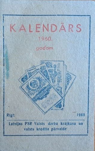 Kalendārs 1960. gadam