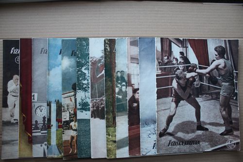 Fiziskā Kultūra. 1954g. Nr. 1-12. (pilns gadagājums).