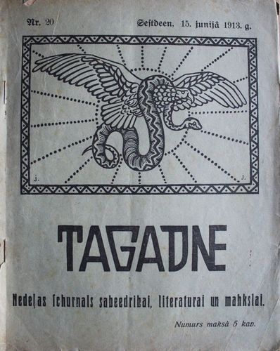 Tagadne. 1913 g. Nr. 20