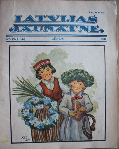 Latvijas Jaunatne. 1937 g. Nr. 10(134)