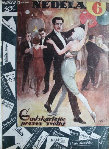 Jaunā Nedēļa. 1927 g. Nr.  6