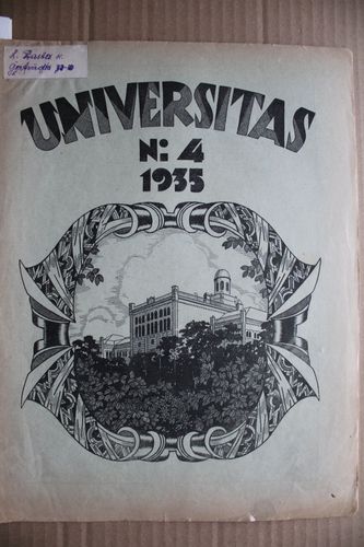 Universitas 1935 g. Nr.4