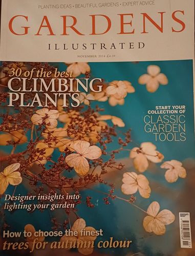 GARDENS ILLUSTRATED/NOVEMBER 2014