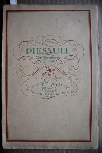 Piesaule. 1931 g. Nr. 7