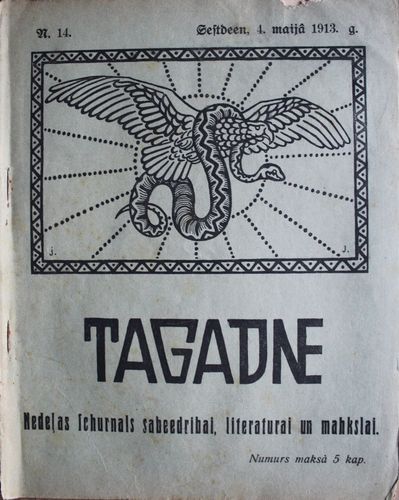 Tagadne. 1913 g. Nr.14