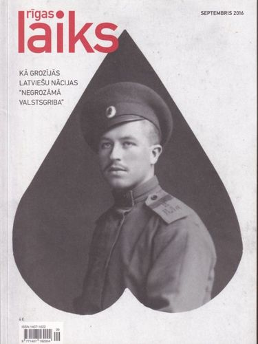 Rīgas laiks 2016 septembris
