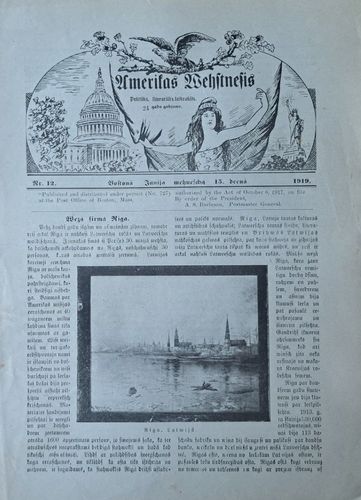 Amerikas vēstnesis Nr. 12 1919