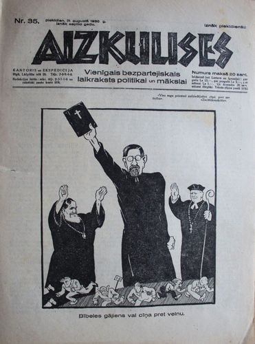 Aizkulises.  1930 g. Nr.  35