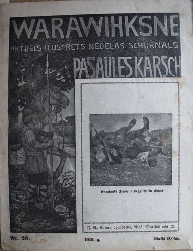 Warawihksne. 1915 g. Nr. 23