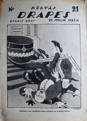 Rūgtās Drapes. 1923g. Nr. 21