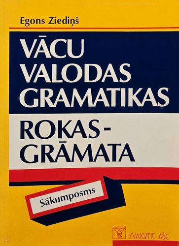 Vācu valodas gramatikas rokasgrāmata