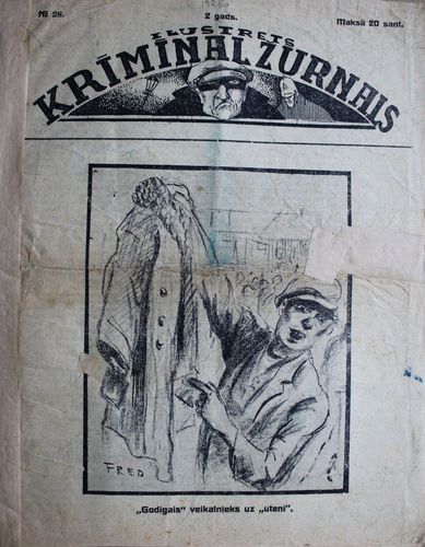 Ilustrēts Kriminalžurnāls.  1926g. Nr. 28