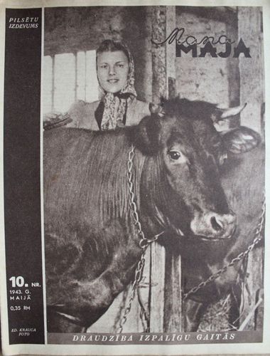 Mana Māja. 1943 g. Nr.10 (Pilsētu  izdevums).