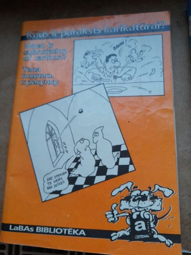 Kāds ir paraksts karikatūras?