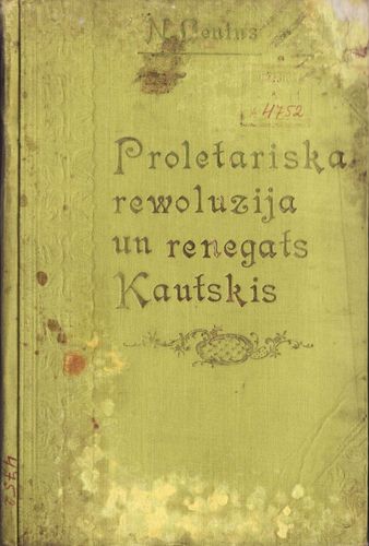 Proletariska rewolucija un renegats Kautskis
