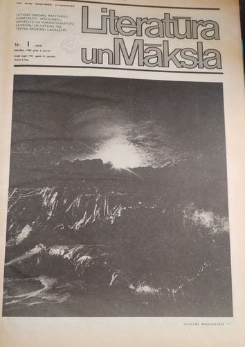 Literatūra un māksla 1980 gads Nr. 1-26