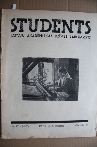 Students. 1937g. Nr. 10