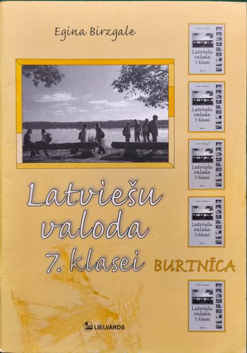 Latviešu valoda 7. klasei burtnīca