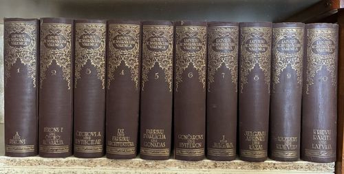 Latviesu konversācijas vārdnīca 1.-10. sējums