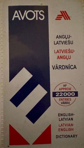Angļu-latviešu, latviešu-angļu vārdnīca