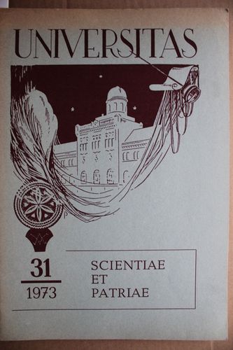 Universitas.1973 g.  Nr.31