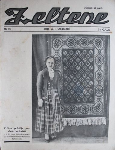 Zeltene. 1938  g. Nr.19