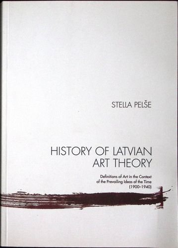 Histrory of Latvian art theory