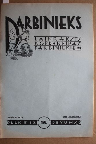 Darbinieks 1938g. Nr.16