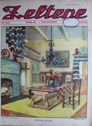 Zeltene. 1935  g. Nr. 23