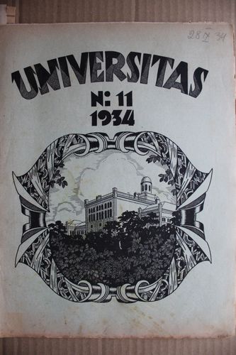 Universitas 1934 g. Nr.11