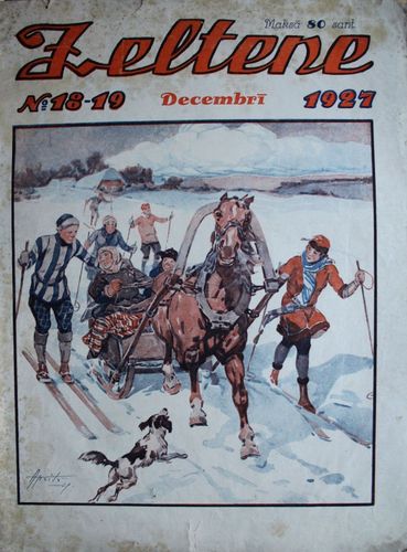 Zeltene. 1927 g. Nr.  18/19   (ar pielikumu Mazajiem.)