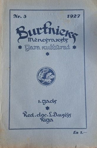 Burtnieks Nr. 3 1927