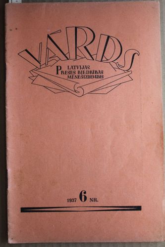 Vārds. 1937 g. Nr.6