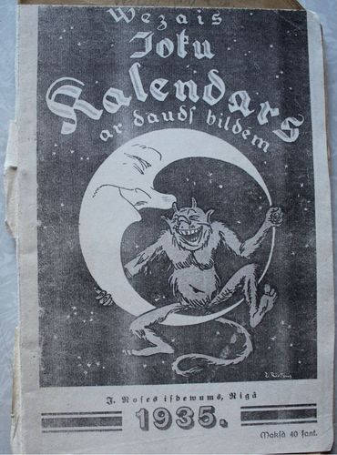 Vecais Joku kalendars 1935. gadam